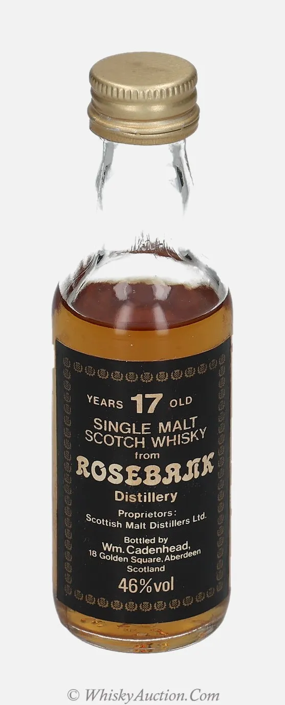 Rosebank 17 years – Wm. Cadenhead