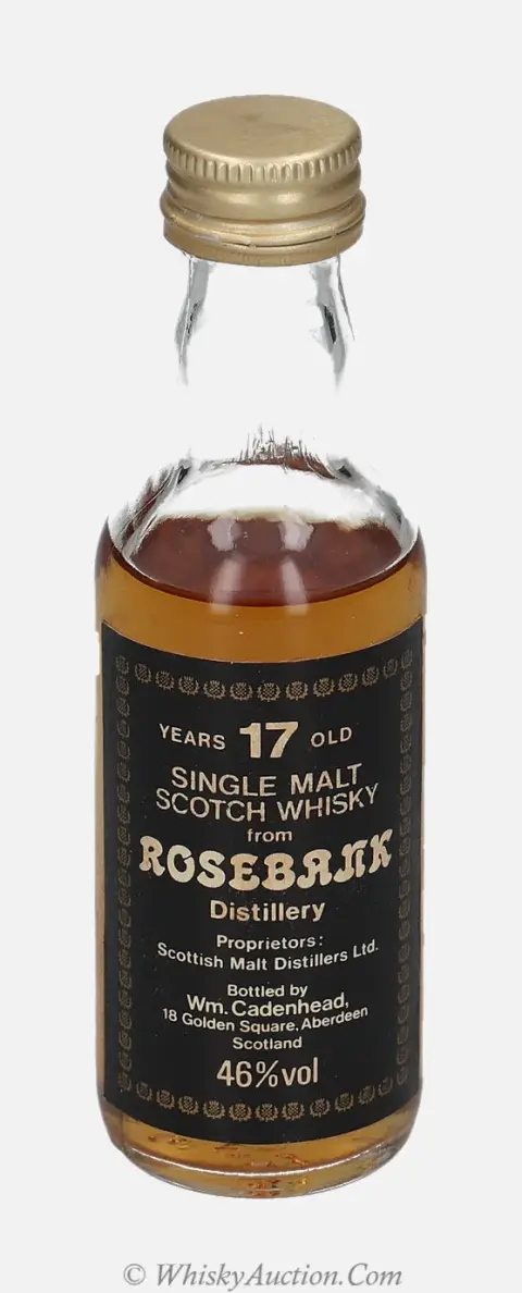 Rosebank 17 years – Wm. Cadenhead