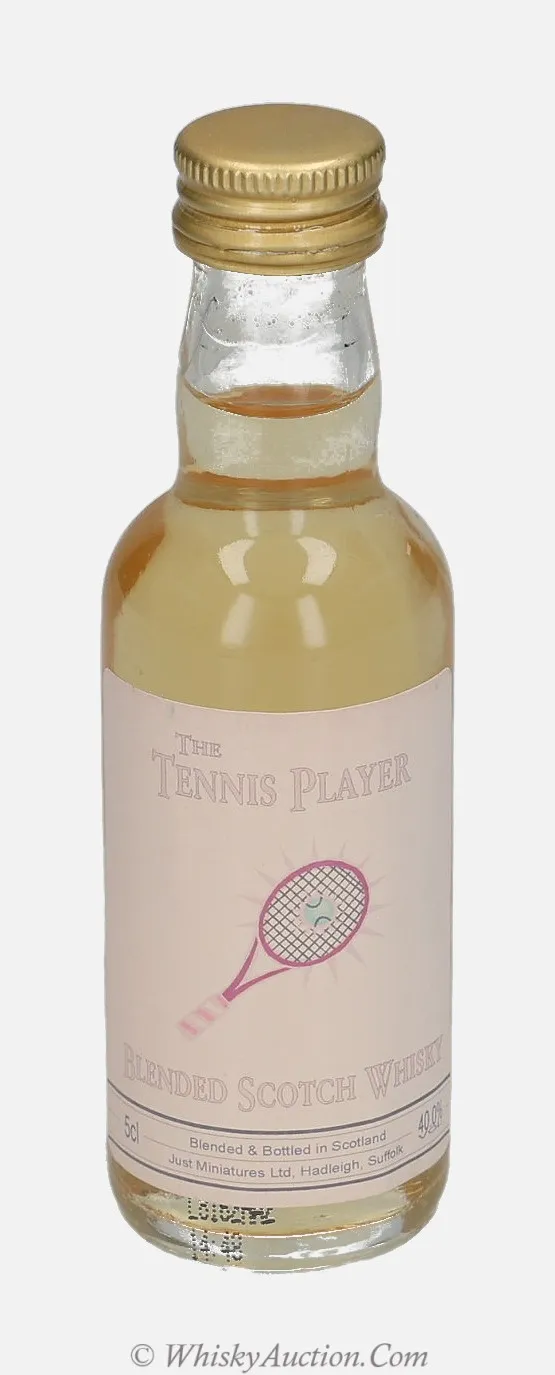 Just Miniatures - Blended Scotch Whisky The Tennis Player 5cl 40%