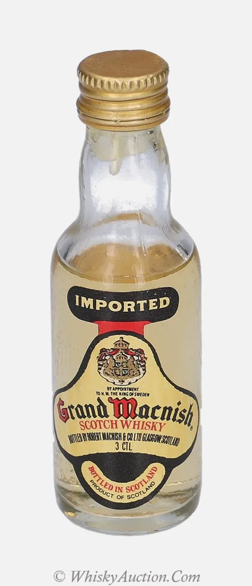 Grand Macnish Scotch Whisky, 3 CTL