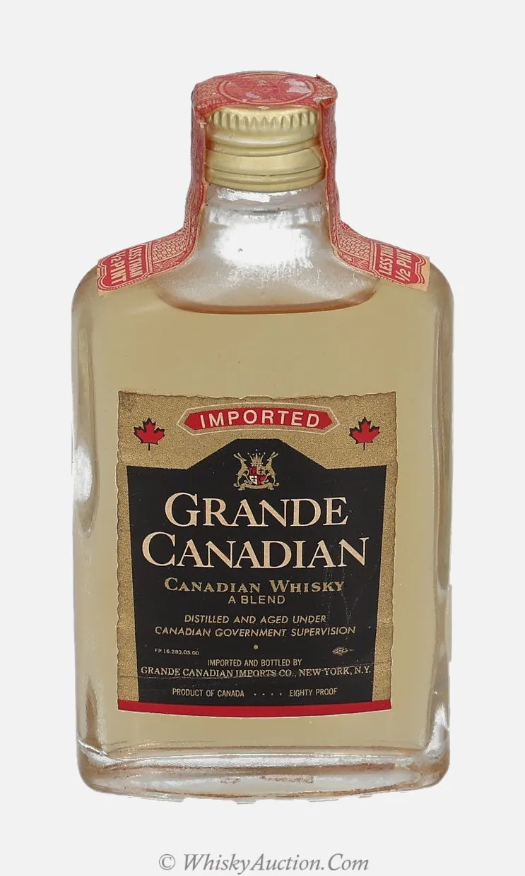 Canadian Whisky A Blend