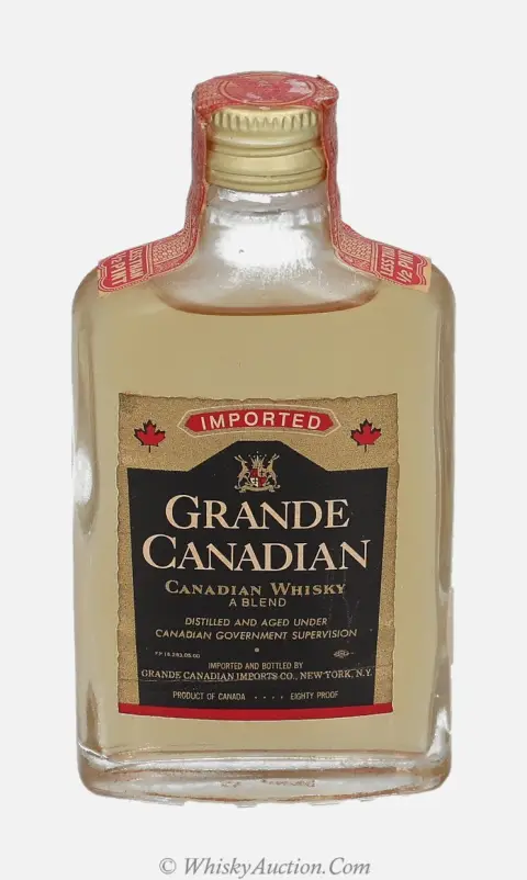 Canadian Whisky A Blend