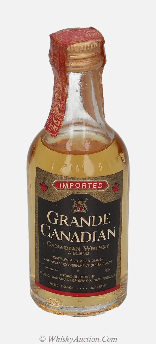 Canadian Whisky A Blend