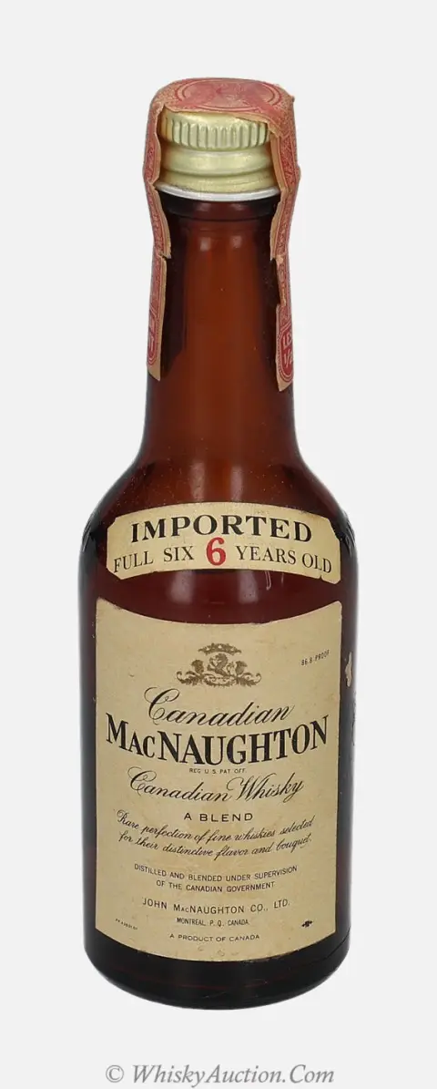 MacNaughton 6 let Kanadská whisky 1/10 pinty