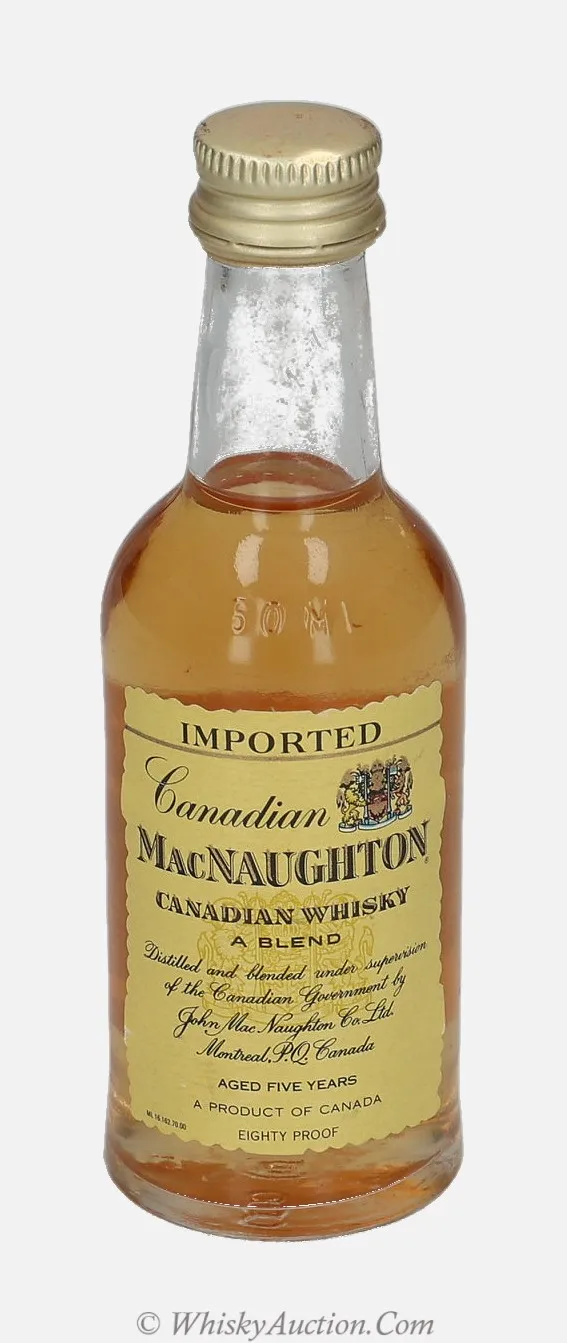 MacNaughton 5 let Kanadská whisky 50 ml