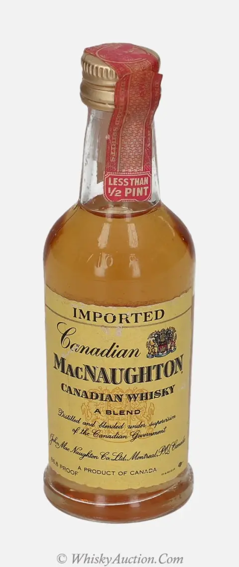MacNaughton 4 roky Kanadská whisky 1/10 pinty