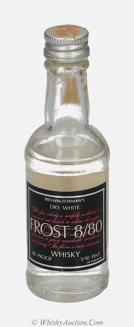 Frost 8/80 Whisky 1/10 Pint