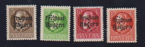 Portofreiheitsmarken "für den Vorstand des Rates für Verkehrspersonal in München" mint, 25 Pfg. small margin nick, Mi. 580,-, rare stamps, certificate…