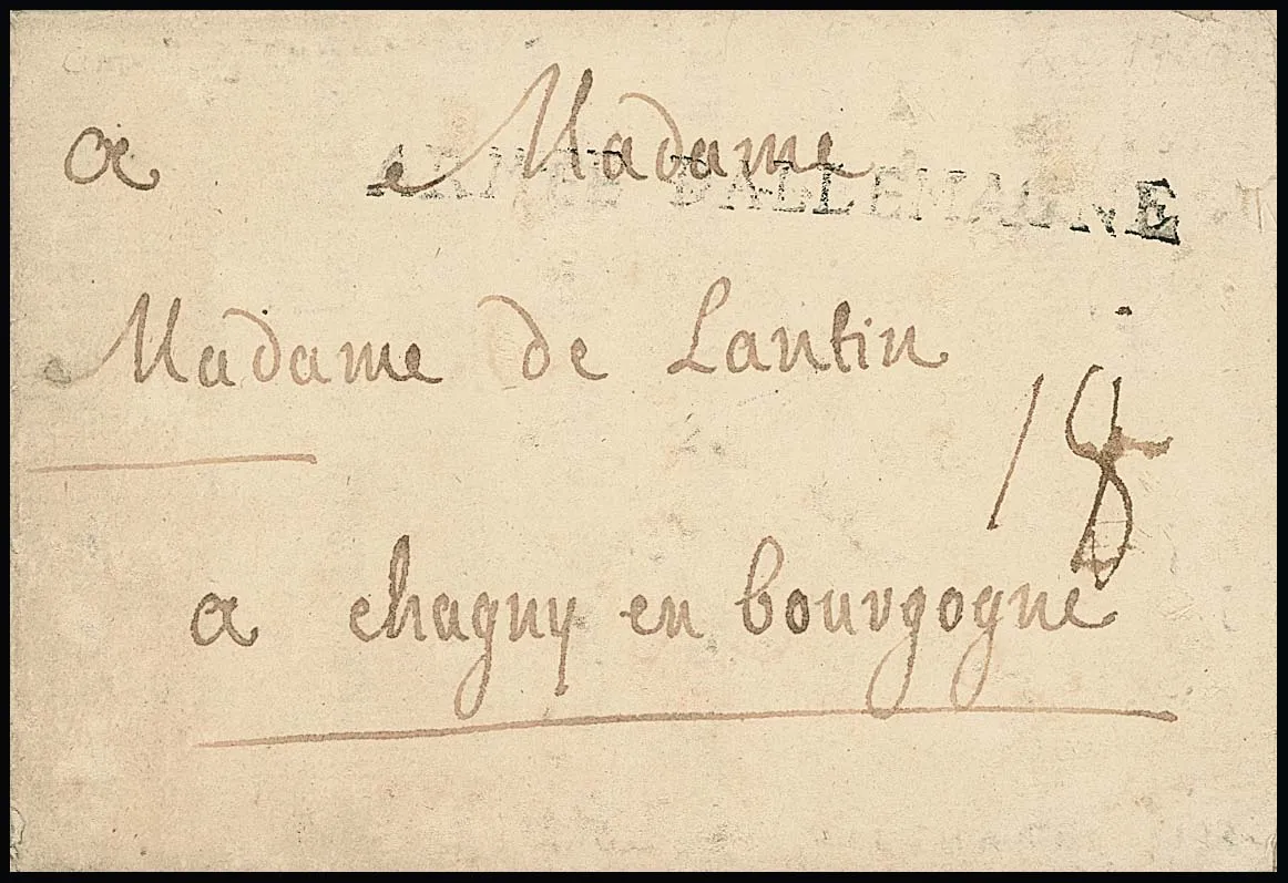 "Emmenhausen" près de Göttingen, 1760, rare lettre de poste militaire française de la guerre de Sept Ans avec léger L1 "ARMEE D'ALLEMAGNE"