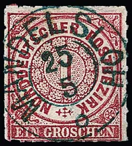 "Mandelsloh", K2 postérieur idéalement centré sur pièce de luxe NDP 1 Gr.