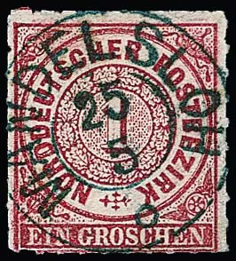 "Mandelsloh", K2 postérieur idéalement centré sur pièce de luxe NDP 1 Gr.