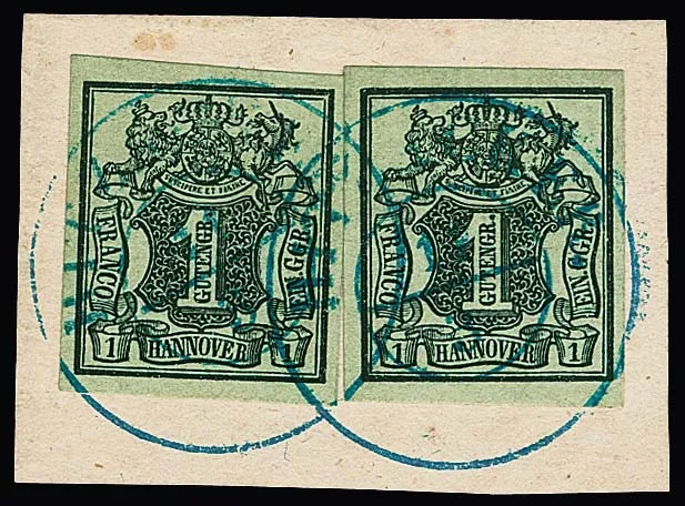 1 Ggr. schw./graugrün, drei Kabinettbriefstücke, K2 "Hitzacker" (mit zwei breitrandigen Marken), "Osterholz" und "Schnackenburg"