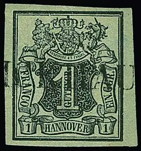 1 Ggr. noir/vert-gris, défauts de plaque I, III, IV et V chacun oblitéré, pour IV et V chacun photo-expertise Berger. Mi. 360,-