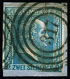 "317" (Deutz Bahnpost, typy) na devíti hodnotách v různém stavu, včetně velmi vzácného kusu dopisu 2 Sgr. mřížkové pozadí (! Mgl., podpis Kastaun)
