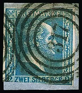 "317" (Deutz Bahnpost, typen) op negen waarden in verschillende staat, waaronder zeer zeldzaam briefstuk 2 Sgr. ruitachtergrond (! Mgl., gesigneerd Kastaun)