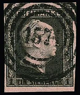 "1571" (Waldbröl), rare NS de Rhénanie nettement centré sur pièce de cabinet 1 Sgr., signé Banker, l'exemplaire illustré dans le manuel Krauß !