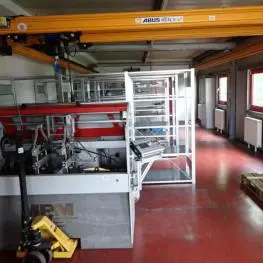 Installation de grue Fabr. : Abus