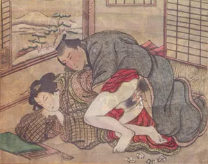 Shunga – Japanische Seidenmalerei