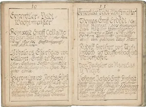 Ferdynand II – Lista derer Kriegs-Völkher zu Fuß und zu Roß,