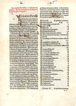 Albertus Magnus – Compendium theologicae veritatis