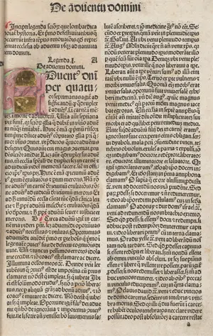 Voragine, Jacobus de – Legenda Aurea, Strasbourg, imprimeur du Jordanus von Quedlinburg, 16.VIII.1490.