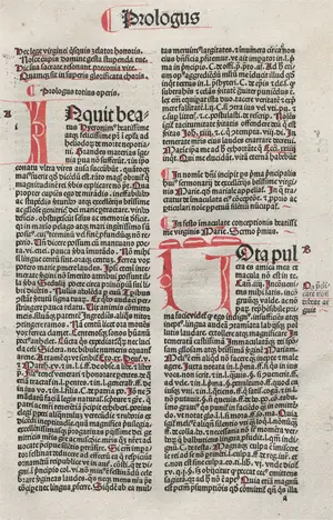 Бустис, Бернардинус де – Mariale. Страсбург, Мартин Флах, 26.VII.1496