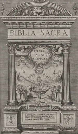 Biblia polyglotta – Sacr. Bibliorum quadrilinguium