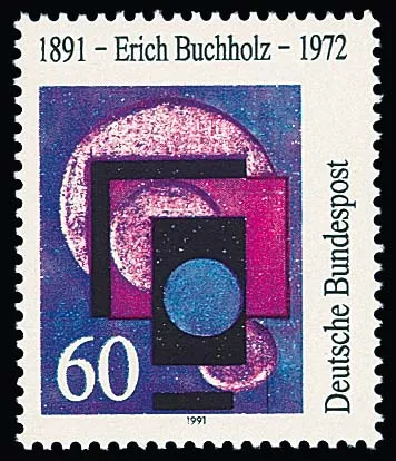 60 Pfg. Buchholz, variety "yellow colour missing" mint never hinged, certificate Schlegel. Mi. 250,-