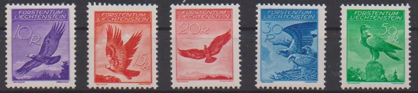 Luchtpost postfris, Mi. 260,-