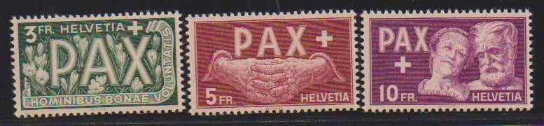 PAX mint, Mi. 450,-