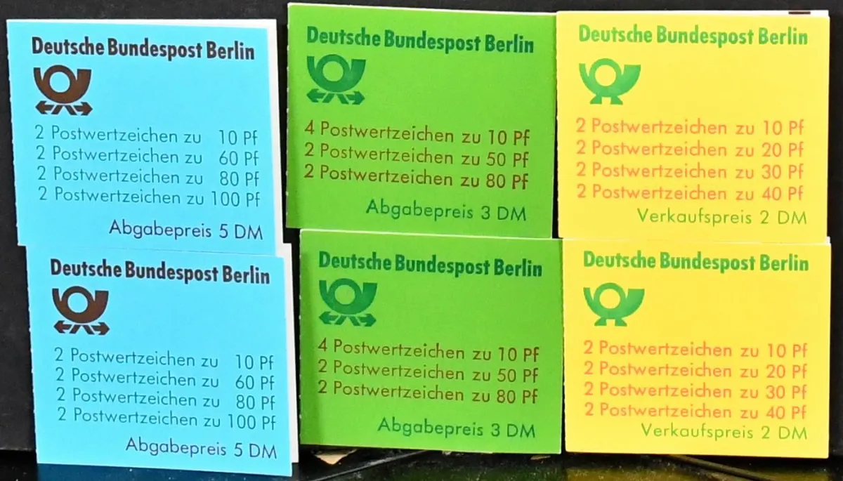 Berlin, Markenheftchen, Partie von 46 postfrischen Heftchen ex MH 9/15, dabei u.a. MH 9 per sechs, MH 12 per 13, MH 14 per sieben, MH 15 per sechs etc. Mi.,…