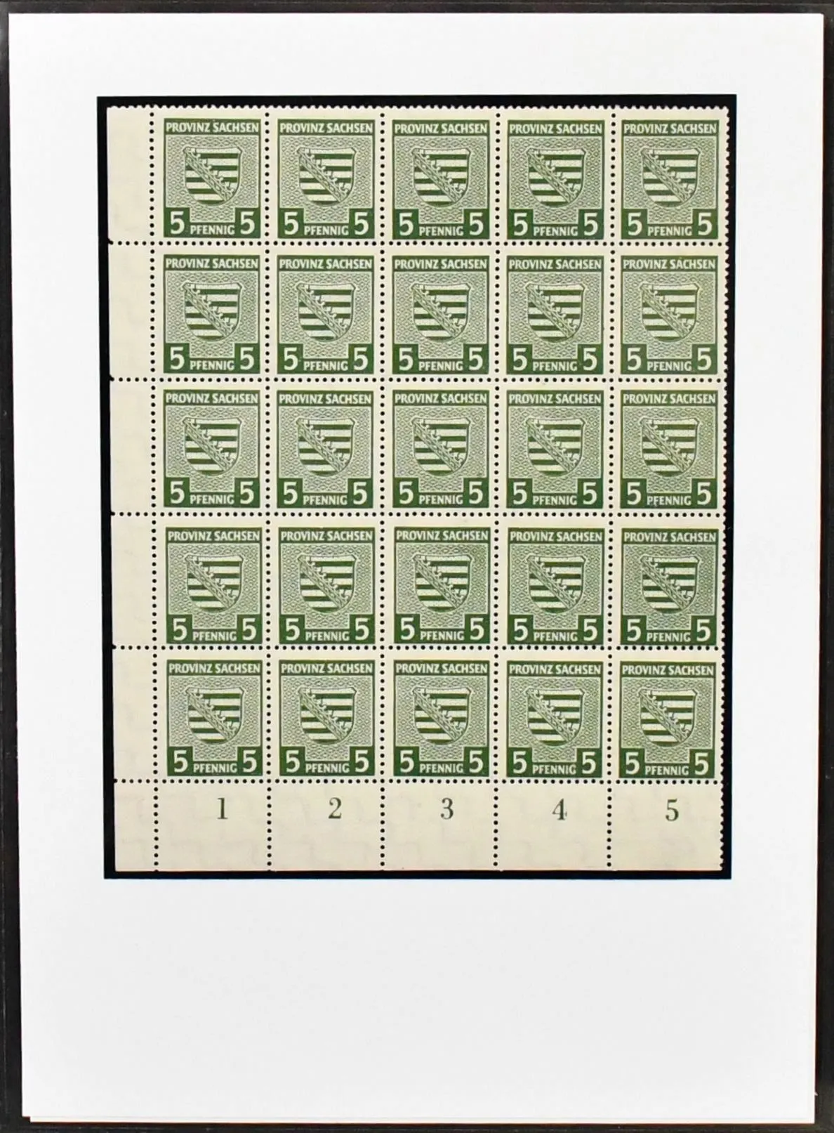 СБЗ, только Провинция Саксония, выпуск "Provinzwappen", Mi.-Nr. 73-84, высокоспециализированная коллекция в кольцевом альбоме, только лучшие выпуски, все аккуратно...
