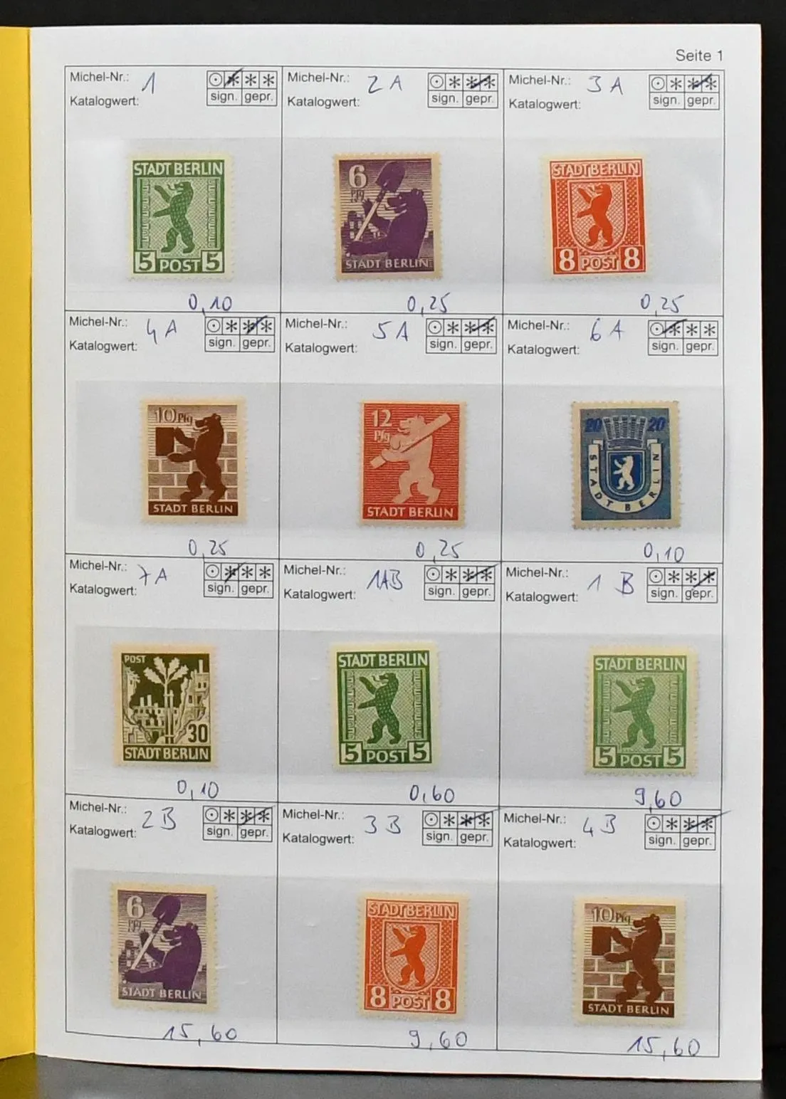SBZ, postfr./ungebr. Sammlungsteil ex Nr. 1-89, dabei postfr. Nr. 1-7B, 8y postfr., gepr., 20-28 kpl. postfr. (mit 23-25a/b), 29-40x/y usw.