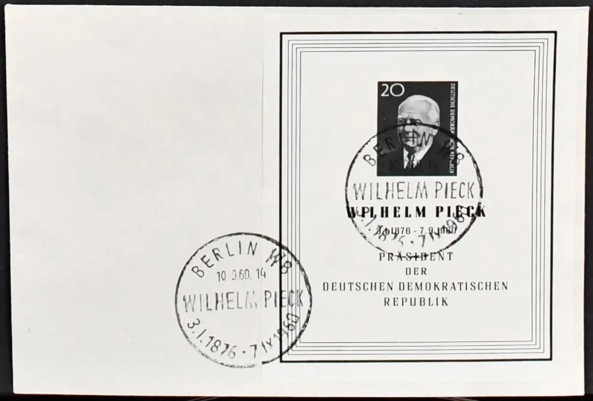 SBZ/DDR, postfrisches und gest. Block-Lot nur besserer Blöcke inkl. Bl. 3A/B, 6, 9B, 13 postfr. u. gest., sowie 16 auf FDC. Mi. 820,-