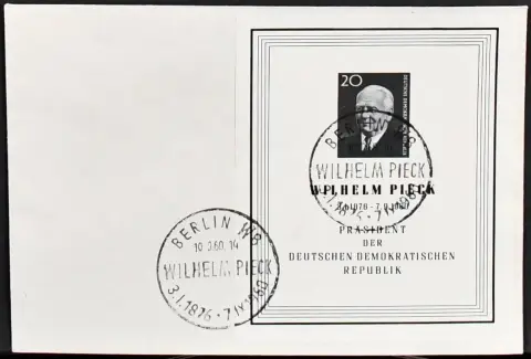 SBZ/DDR, postfrisse en gebruikte blokpartij, alleen betere blokken incl. Bl. 3A/B, 6, 9B, 13 postfris en gebruikt, evenals 16 op FDC. Mi. 820,-