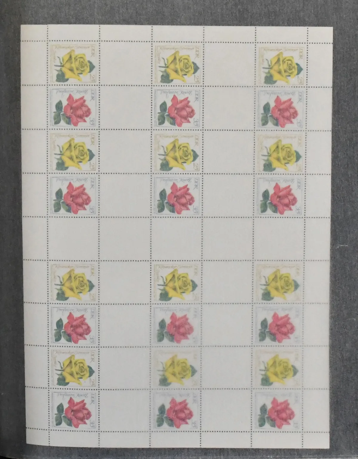 GDR, stamp booklet sheets, lot with among others nine MHB ex 12/13, 19 MHB ex 14/15, partly in different perforations (Mi. 1000,-), ten times MHB 18 (Mi. 400,-), MHB 20/21…