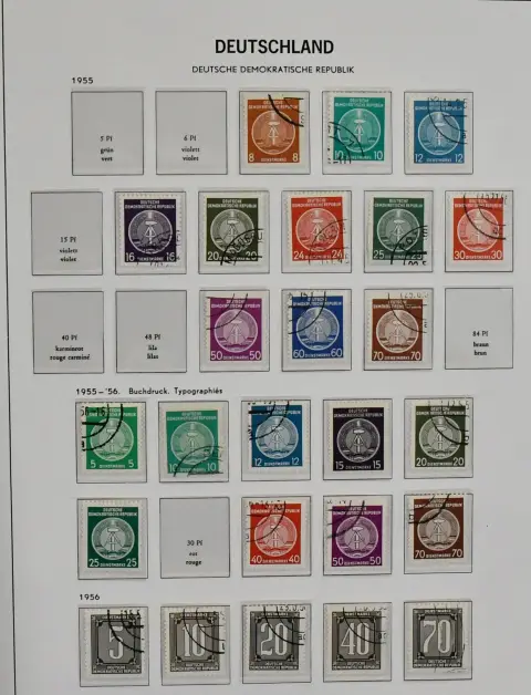NDR, 1966/1989, kompletní čistá sbírka ve třech předtištěných albech. Navíc několik starších vydání. Michel 2000,-