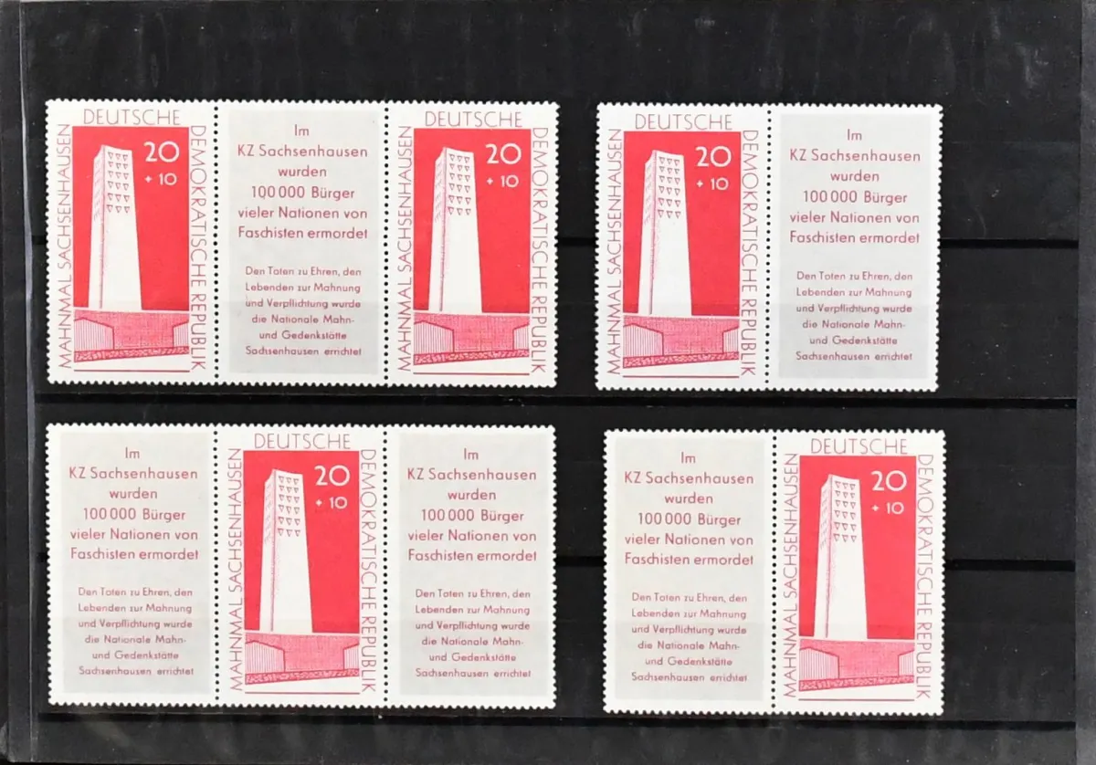 GDR, mint collection of se-tenant special stamps, including all se-tenant ex no. 893/94, all se-tenant ex no. 1074/75 (Mi. 428,-), all se-tenant ex no.…