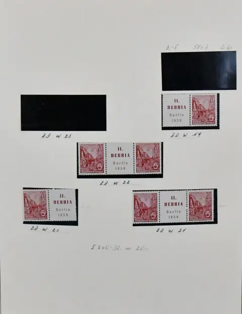 GDR, 1959/1990, composite blocks of special stamps, MNH and used collection, including many MNH composite blocks ex no. 1012/13 etc., in two ...