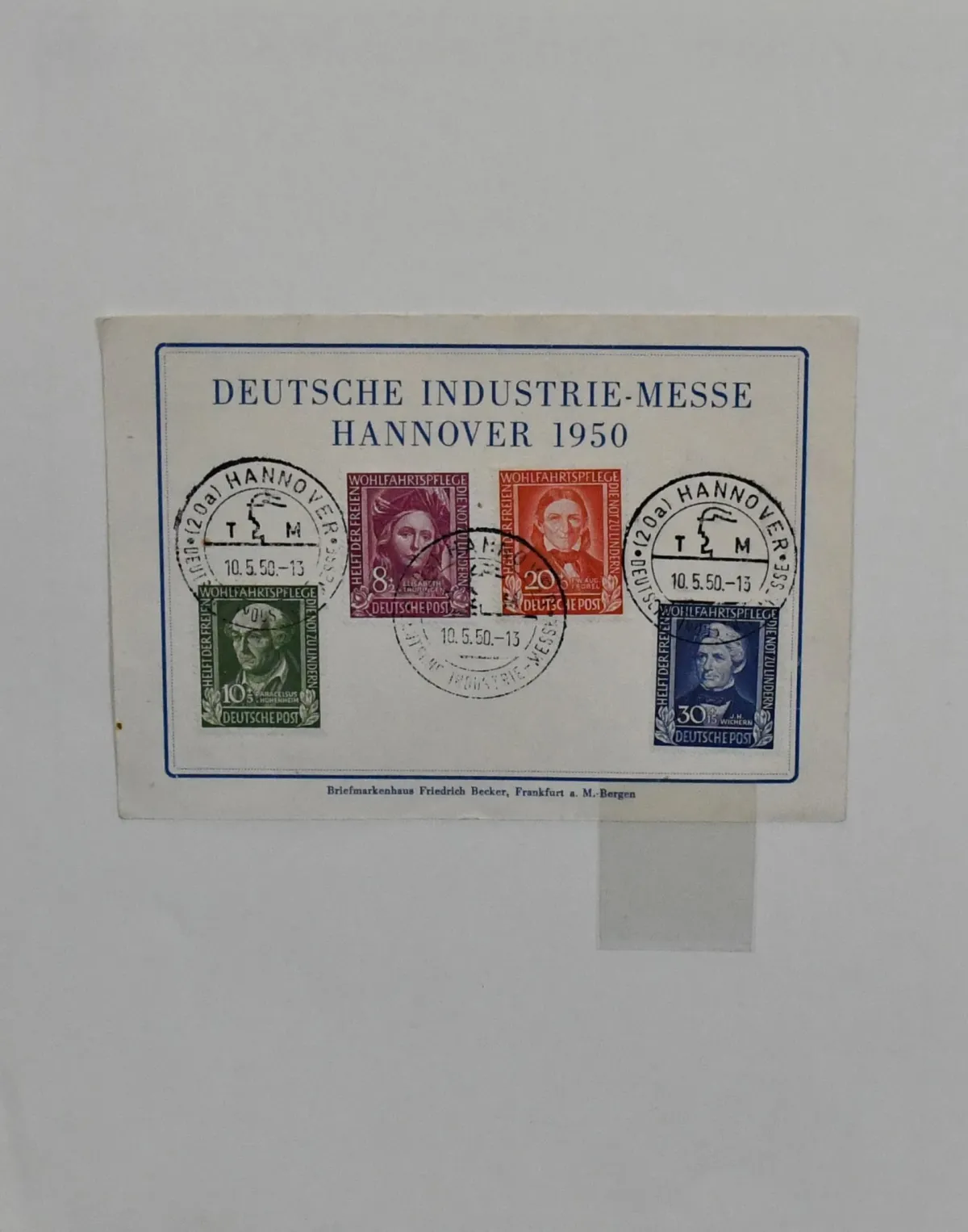 RFA, 1949-2001, collection complète proprement oblitérée dans deux albums préimprimés Leuchtturm sans charnières, avec toutes les pointes comme n° 111-12, 113-15, 116, 117-20 sur carte spéciale de la Foire de Hanovre, 121-22, 139-40 etc., catalogue élevé