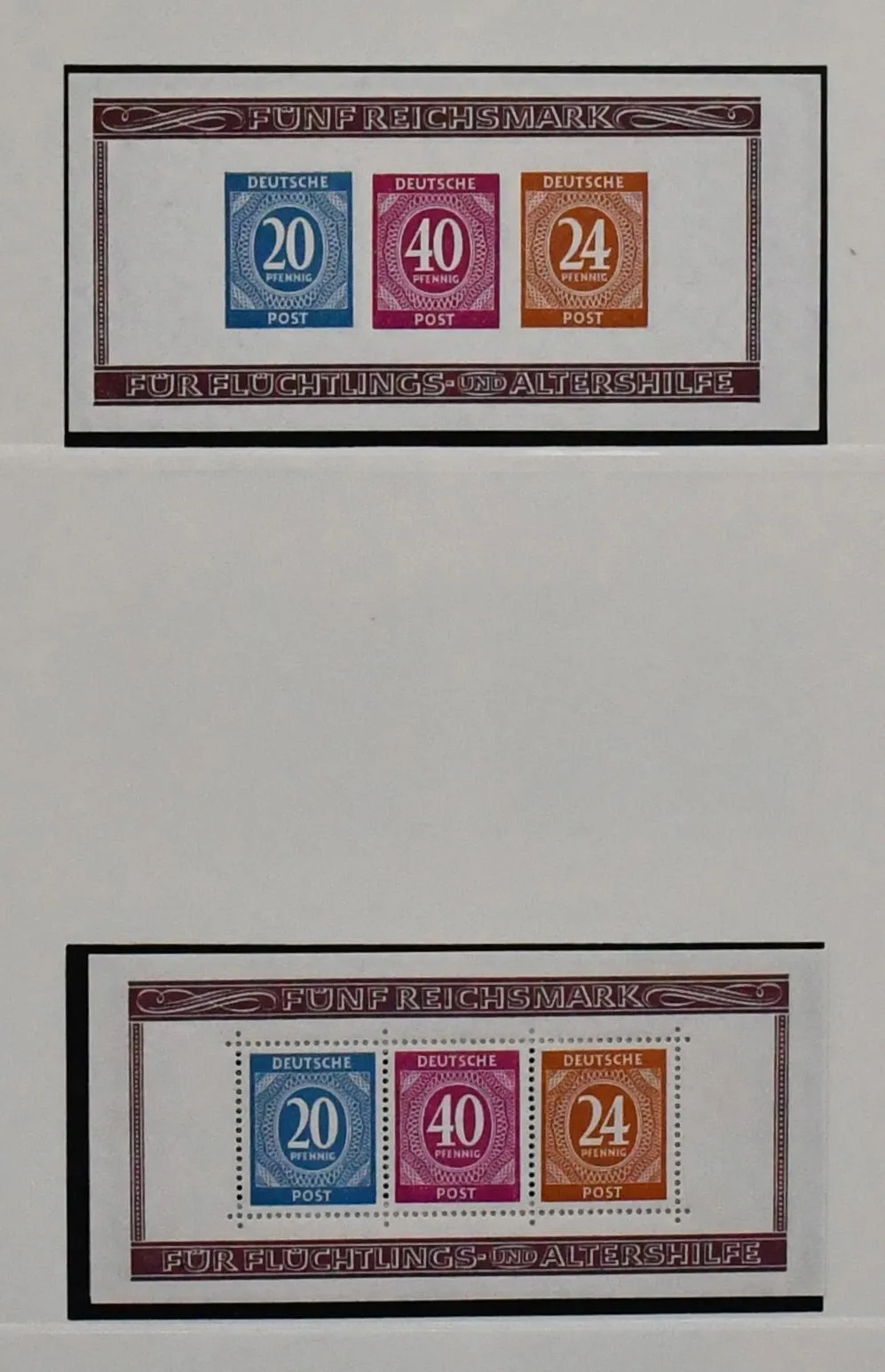 Germany, approx. 1955-1969, both mint and used collection, largely complete, used from the beginning incl. no. 111, 116, 141 etc., plus mint collection Control Council with Bl. 12A/B