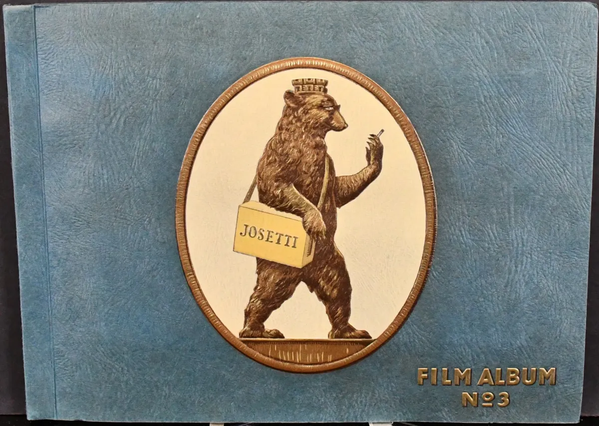 "Film-Album No. 3", Album avec stars du cinéma allemand (probablement milieu des années 1930), éd. "Josetti"-Zigarettenfabrik, complet et en excellent état