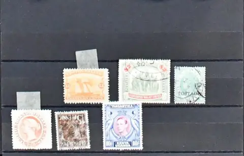 Europe/Overseas, small lot on stock cards with better values in various conditions, including overseas with classics, e.g. Newfoundland no. 19y, 20x, Malayan Federation with dollar value no. 36, South Africa Natal no. 18I, Europe with Switzerland airmail values, Geneva block 1943, Romania with B values, Iceland, Yugoslavia, Denmark with bag lot coats of arms etc.