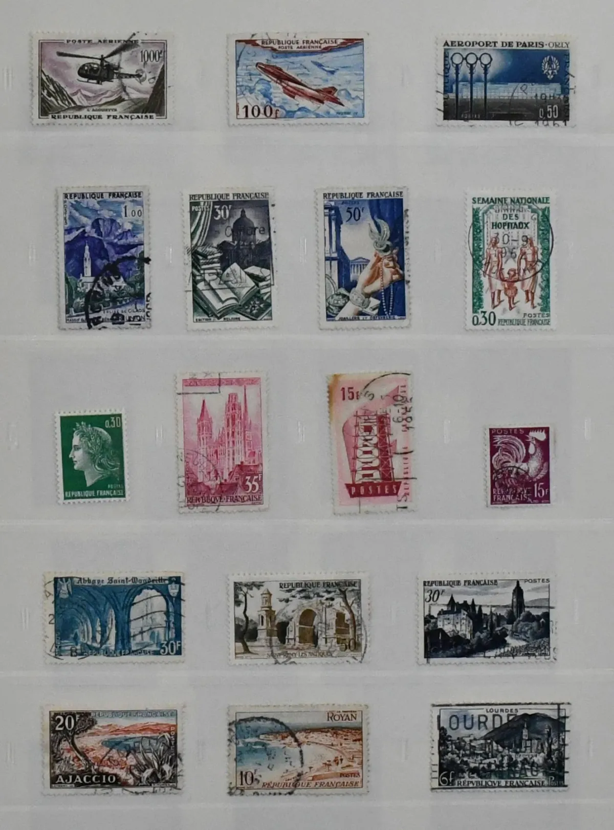 Europe, three-volume collection, mostly pre-printed albums, including France 1958-1981 probably complete mint, and UN collection from 1979
