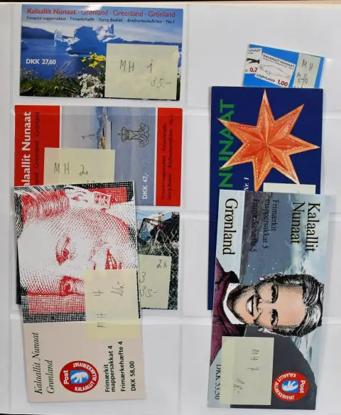 Groenland, 1960-2000, postfrisse complete tot overcomplete verzameling in SAFE-Dual voorgedrukt album, extra met boekjes. Mi. 1600,-