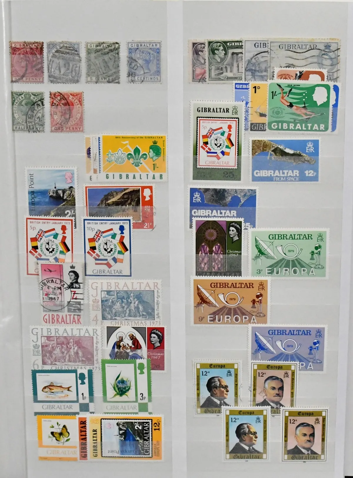 Gibraltar, 1968-2015, mostly mint collection in album, many blocks, no. 1405-12 and 1669-74 each in mint miniature sheets, etc., plus some older and used material