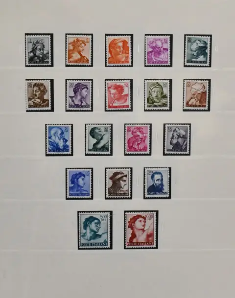 Itálie, 1961-1975, kompletní ** sbírka v bezvadném předtištěném albu SAFE-Dual s pouzdrem
