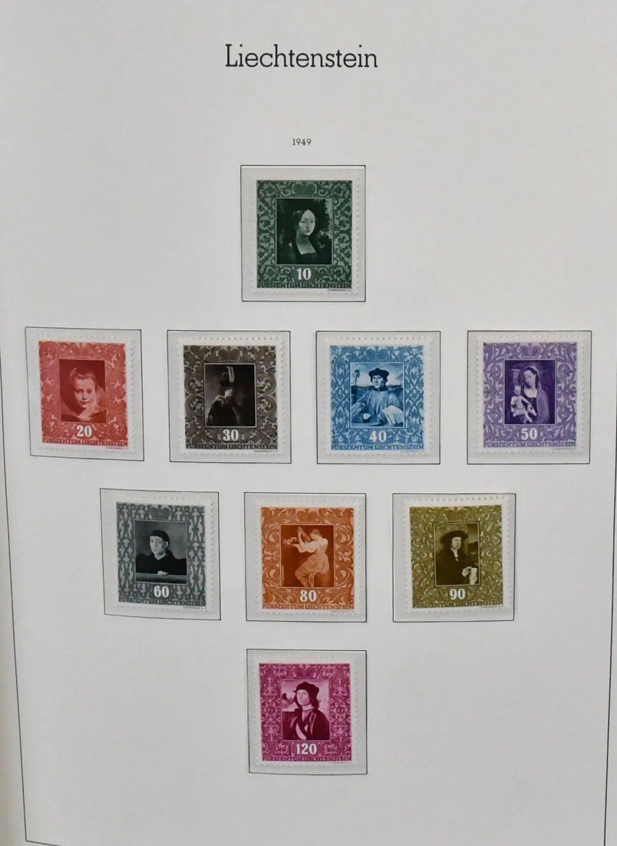 Liechtenstein, 1912-2003, mostly mint collection in pre-printed album, focus from 1945 and then practically complete, with good values and blocks, coat of arms values, ...