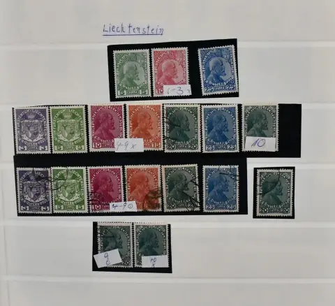 Liechtenstein, 1912/1995, sbírka od dobrých č. 1/3 nepoužitých (Mi. 250,-), s mj. č. 75/77, 90/93, dobrých č. 119/21 nepoužitých (Mi. 300,-), Bl. 2 ražené atd., od 1961-1995 kompletní ražené, ve dvou předtištěných albech Lindner. Mi. 3200,-