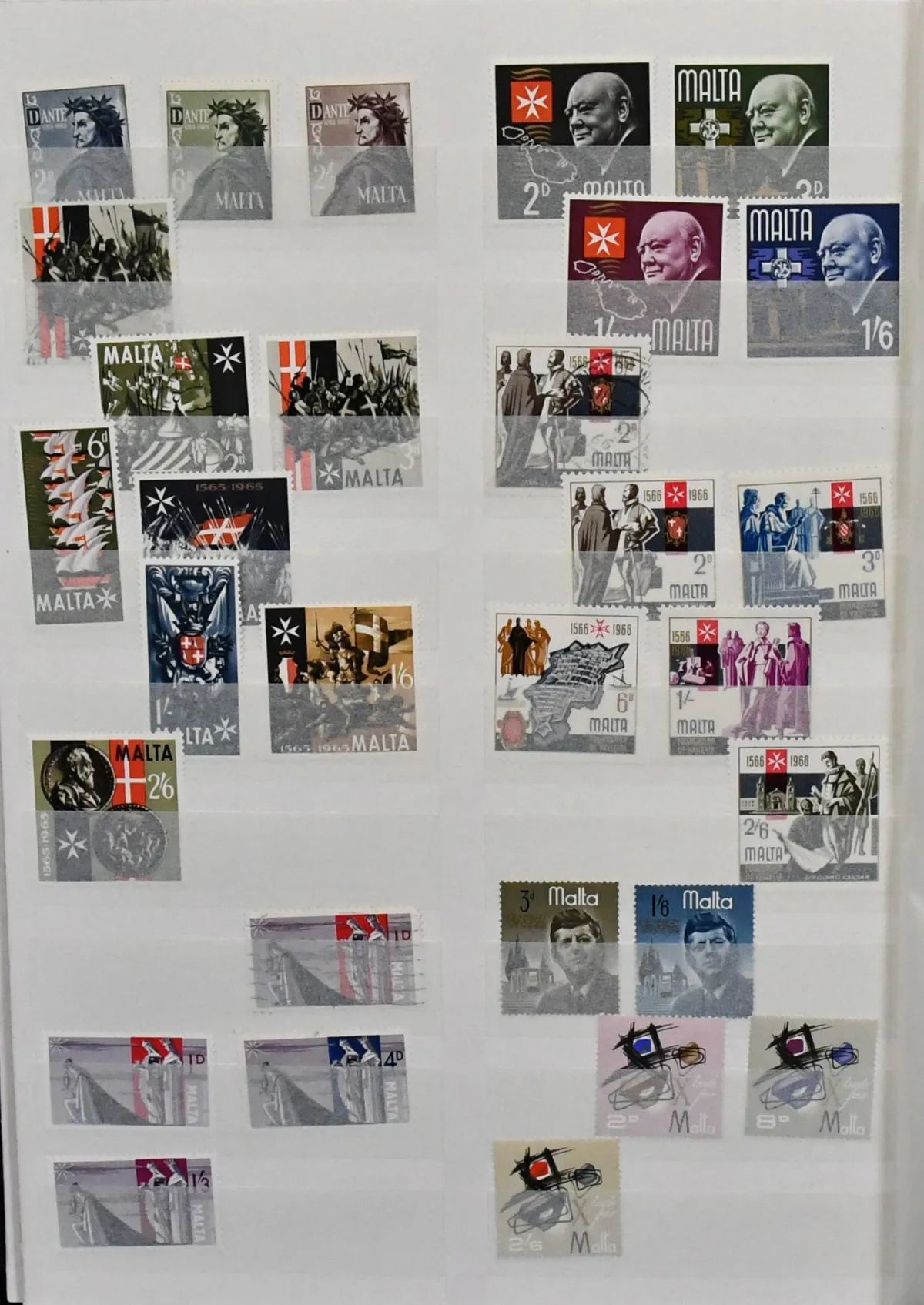 Malta, 1885-2011, collection in both conditions on album pages, including many complete mint issues from the 1960s and 70s, blocks, additional printings and postage due stamps.